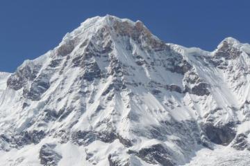 Mt.Annapurna from Base camp 