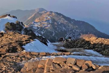 mardi Himal high camp view 